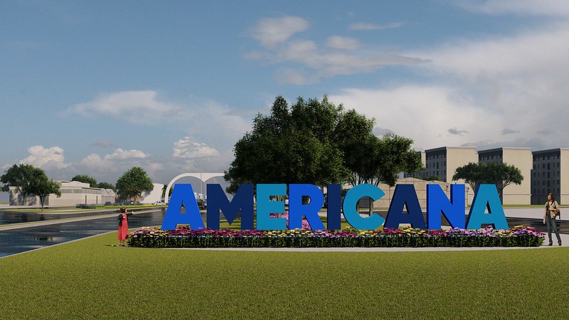 Americana se prepara para encantar com letreiros turísticos inovadores