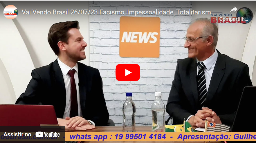 Facismo, Impessoalidade, Totalitarismo, esquerda de Marielle ao Sr. Zezinho