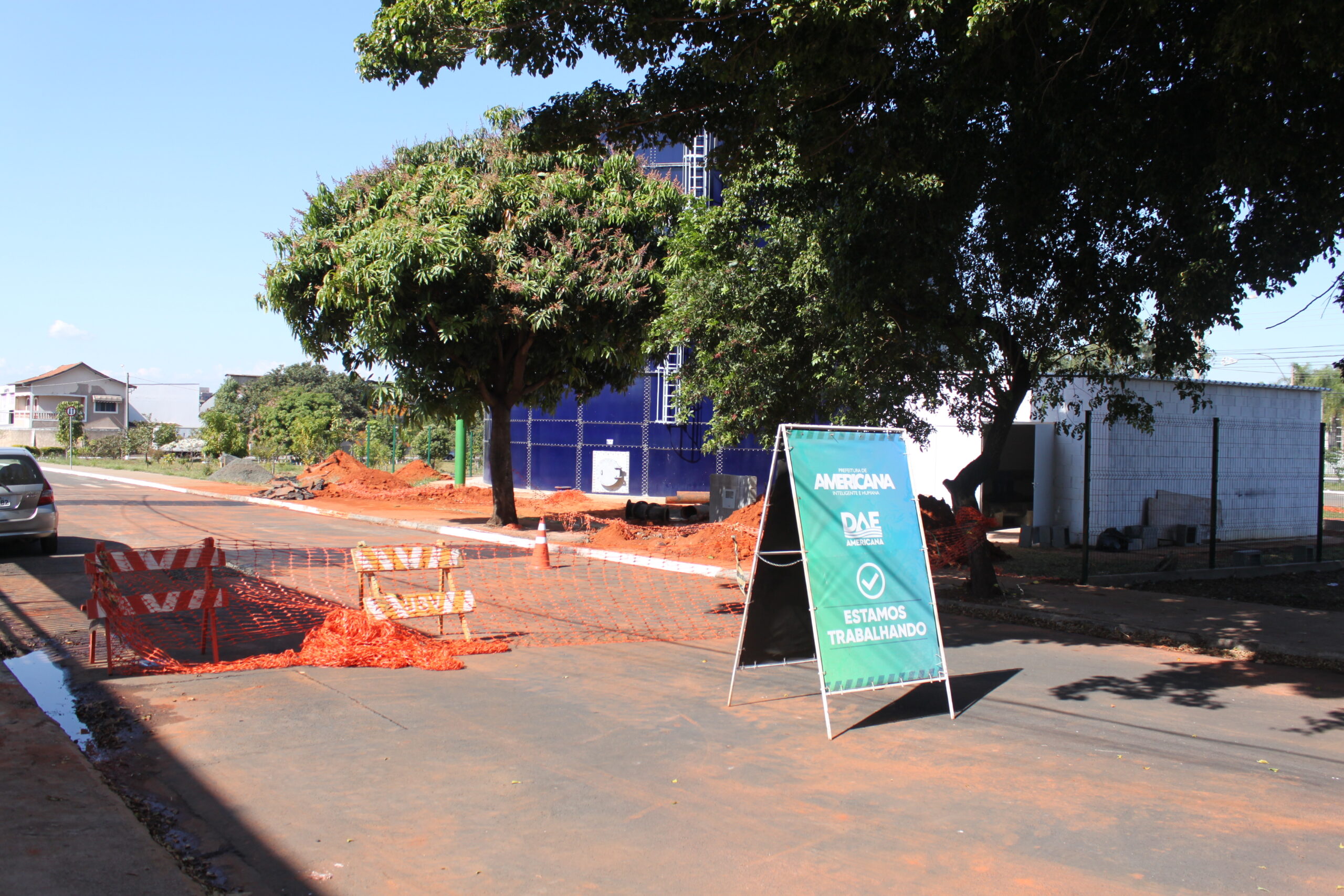 DAE conclui interligação do novo reservatório no Jardim Ipiranga e anuncia melhorias no abastecimento de água