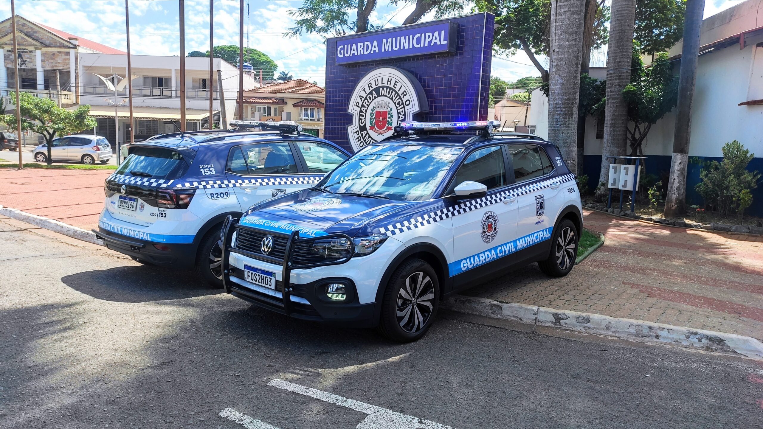 A Guarda Municipal de Americana decidiu reestruturar sua frota, substituindo as viaturas por modelos T-Cross