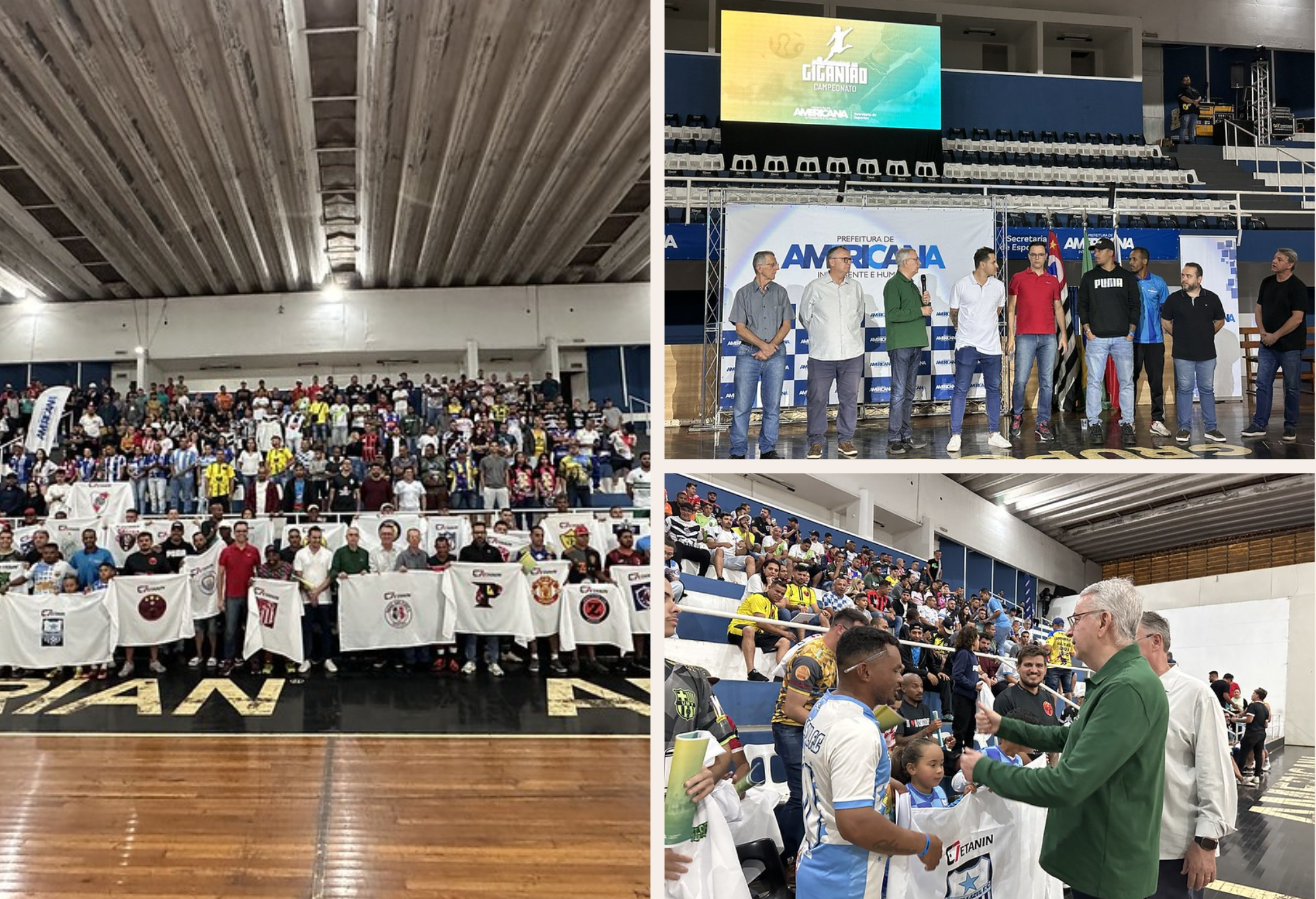 Secretaria de Esportes de Americana anuncia Gigantão 2023: Campeonato de Futebol Amador terá jogos noturnos