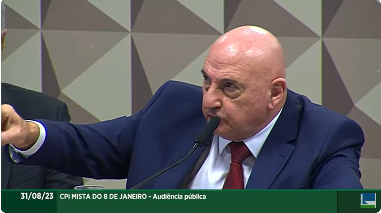 G. Dias admite à CPMI que fez má avaliação de 8 de janeiro