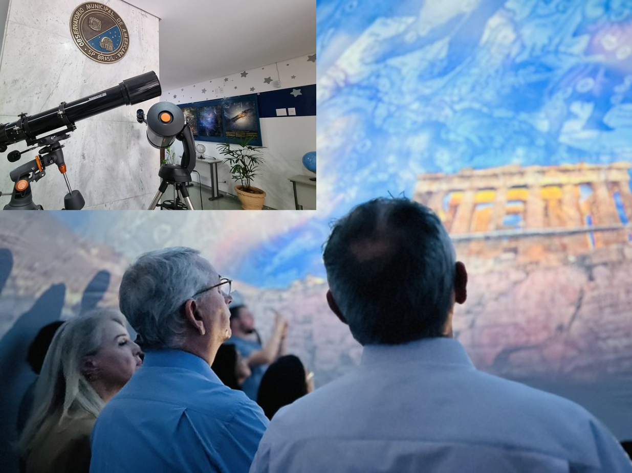 Inauguração do Planetário Digital e Entrega de Telescópios no Observatório Municipal de Americana