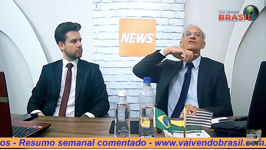 Vai Vendo Brasil 08/11/23 – Hamas, Catalunha, Portugal, Janja e seu Gabinete, Dep Cassado, Reforma de siglas (Tributária), Lider Governo Cortando Pescoço