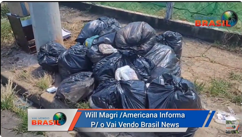 Moradores de Santa Bárbara D’Oeste relatam a falta de coleta de lixo em alguns bairros