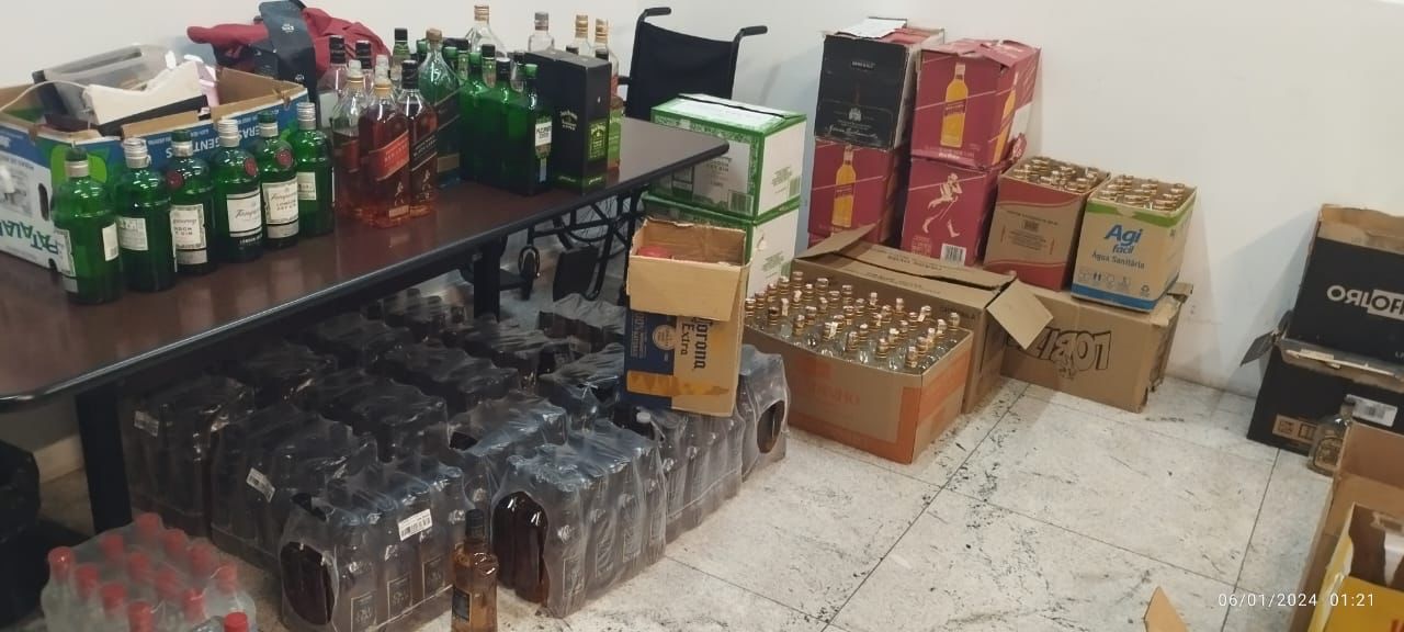 Guarda Municipal de Americana desmantela operação ilegal de falsificação de bebidas alcoólicas em assentamento/
