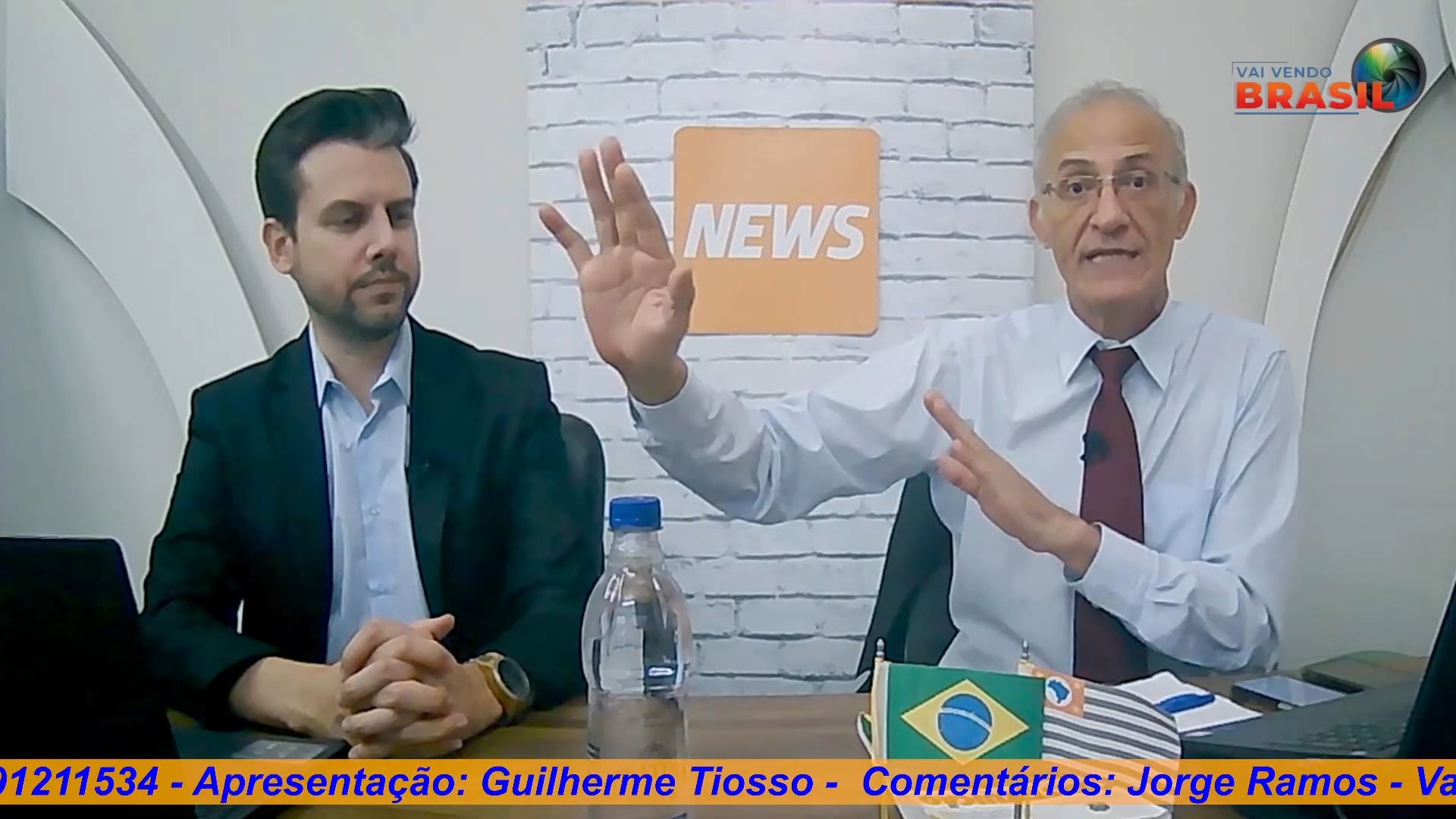 Vai Vendo Brasil 21/02/24 – Fala de Lula, Quem defende? “Vem falar em guerra no quarto c/ IPHONE?” – DAE vereador sem EPI resolve a falta de água parabenizando o Prefeito