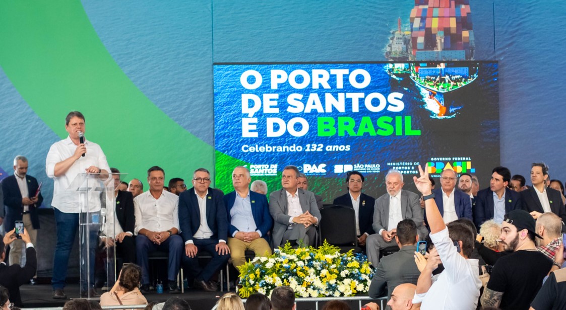 Governo de SP anuncia túnel imerso Santos-Guarujá em parceria com Governo Federal