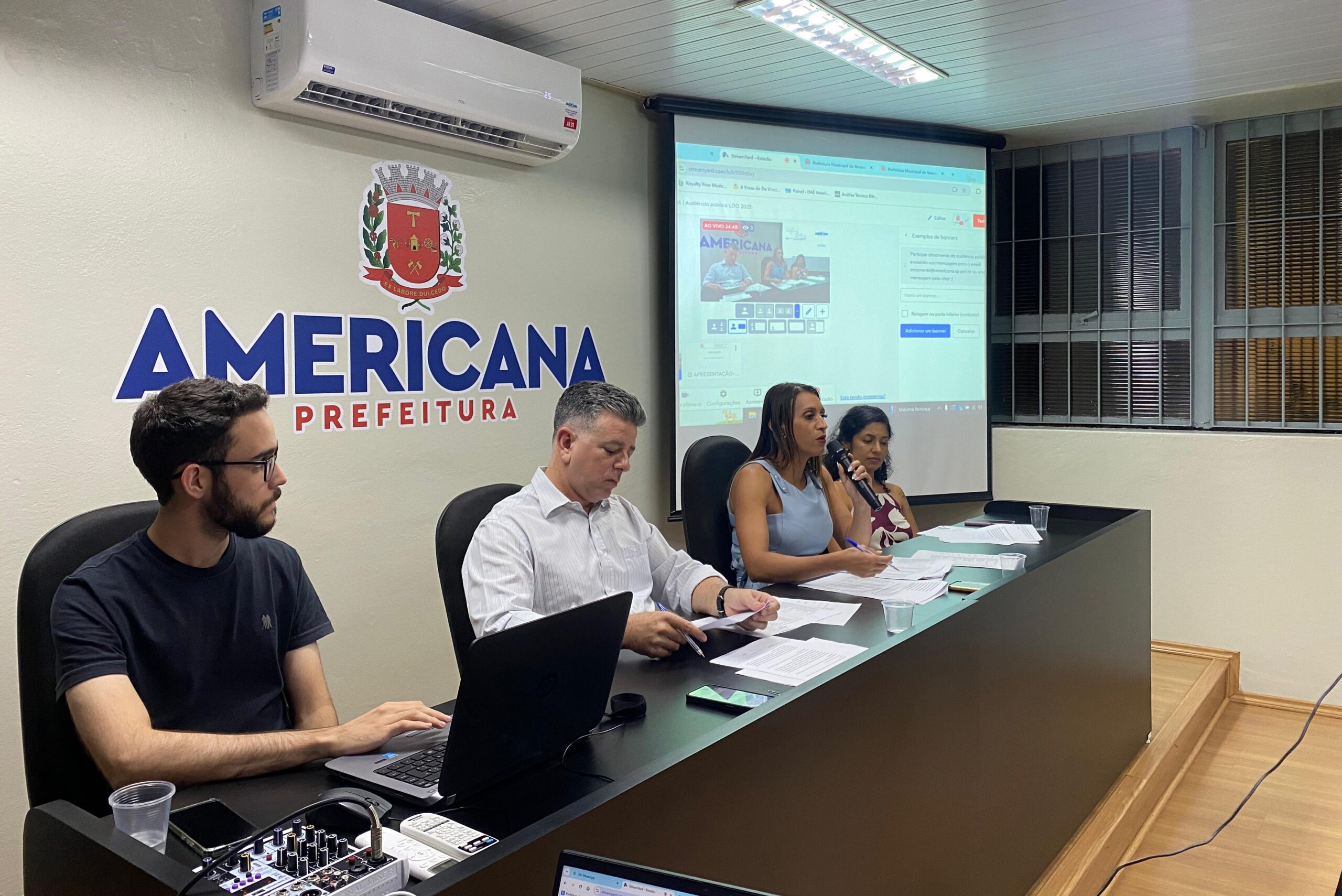 Prefeitura de Americana Apresenta LDO 2025 com Aumento de Arrecadação Superior a 20% desde 2022 e com déficit 2023 que foi 27,1% da Projeção.