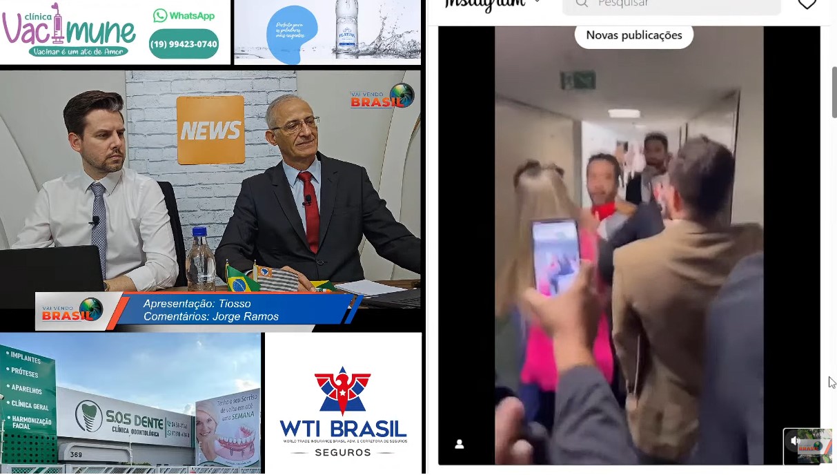 Vai Vendo Brasil 05/06/24 – Janones x Nicolas quebra o pau, Moro X Gilmar na festa Junina, Xandinho afrouxou, CM de Americana, PSDB Bill, Milei e o Superávit, Denis Andia candidato?