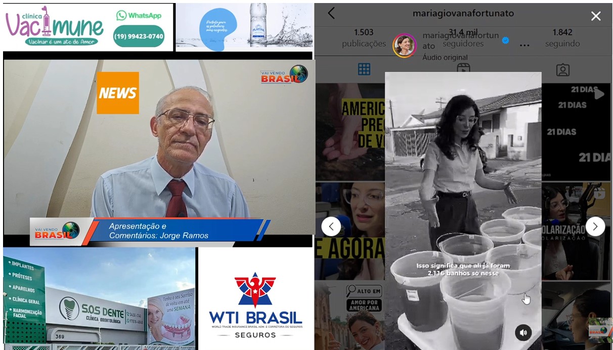 Vai Vendo Brasil 24/07/24 – Maduro aceita derrota? Biden desistiu, Fake Nova Odessa, Rejeição nas pesquisas, Baldes da Giovana, Franco Sardelli e a transparência nas entrevistas, Concessão após eleição, Omar desistiu, Dr. Renato Martins não combinou com os Russos