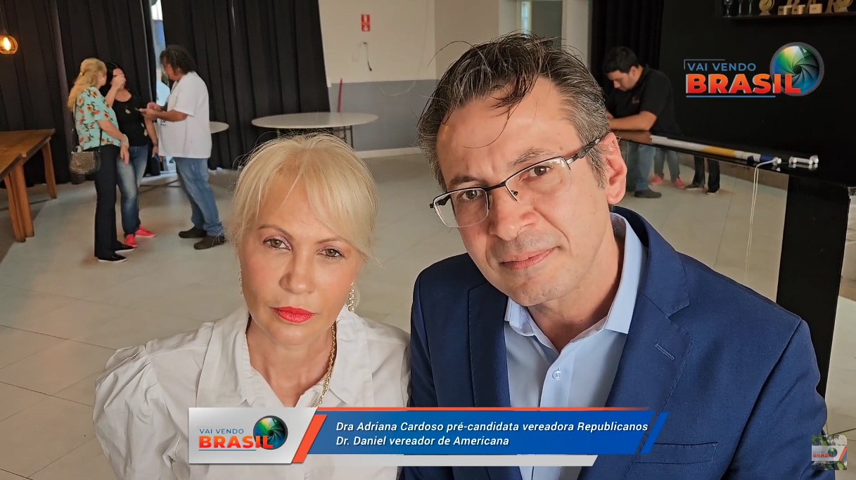 Dra Adriana Cardoso homologada como pré-candidata vereadora pelo Republicanos de Americana, O Vereador Dr. Daniel não será candidato a reeleição