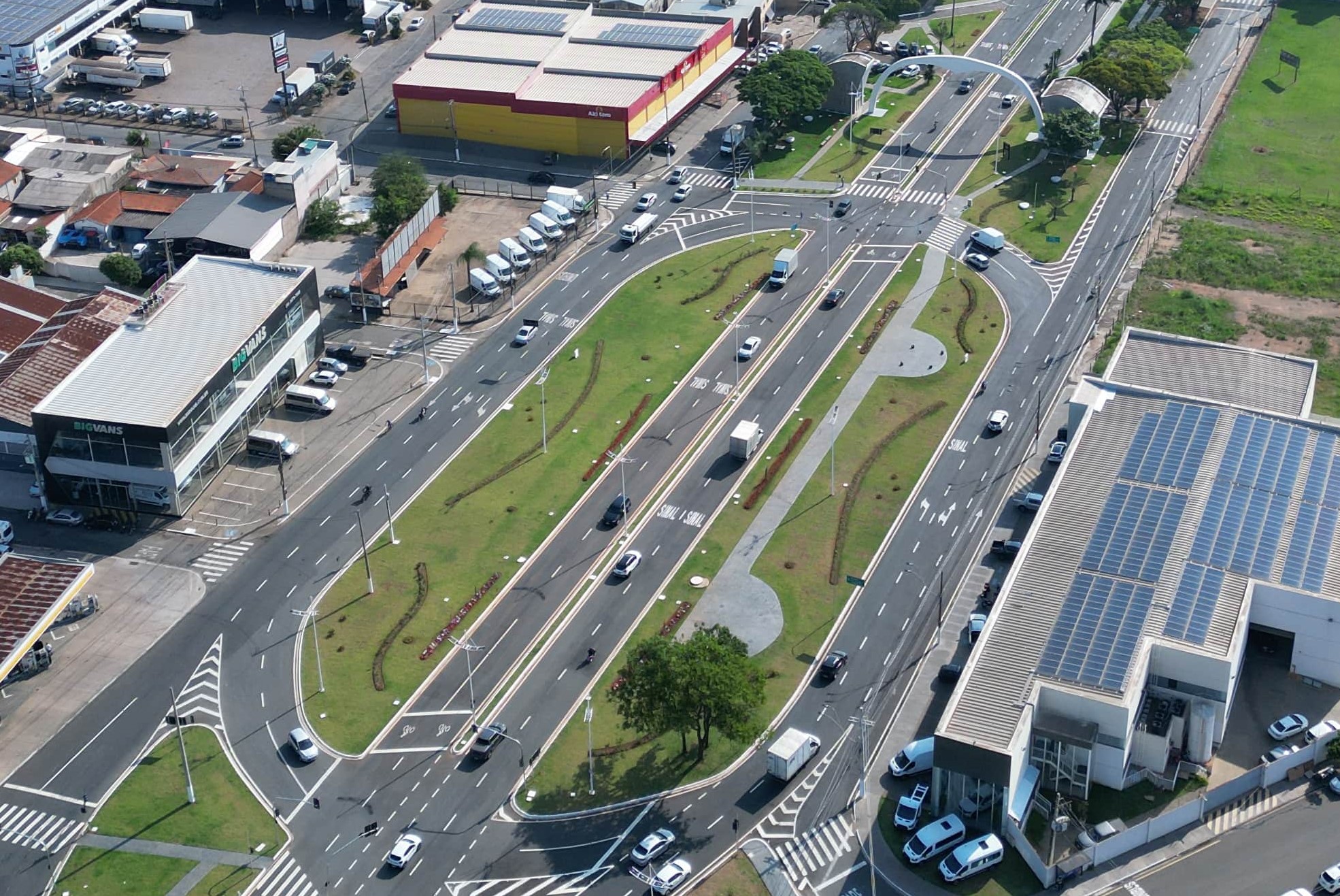 Trânsito na região do Portal de Americana será alterado para montagem do Roteiro Gastronômico 2024