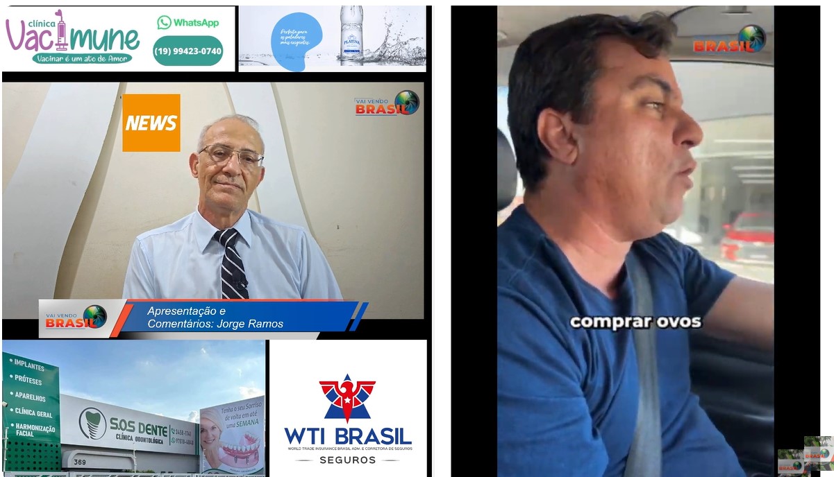 V V Brasil 08/08/24 – Nicaragua X Brasil, Venezuela e Lula, Londres X Imigrantes, Dr. Daniel não é Candidato a reeleição, Processos eleitorais, Comprando ovos