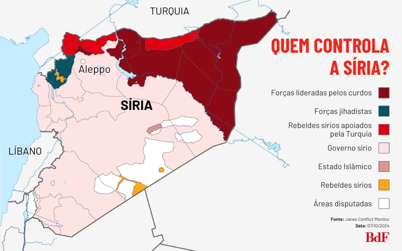 Itamaraty orienta brasileiros a deixar a Síria