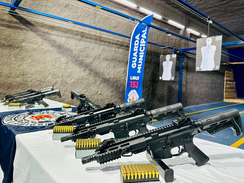 GAMA – Guarda Municipal de Americana Reforça Armamento com Sete Novas Carabinas