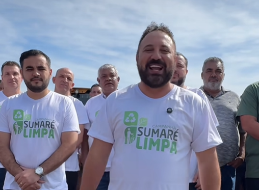 Henrique do Paraíso Inicia Mandato com Campanha “Sumaré Limpa”