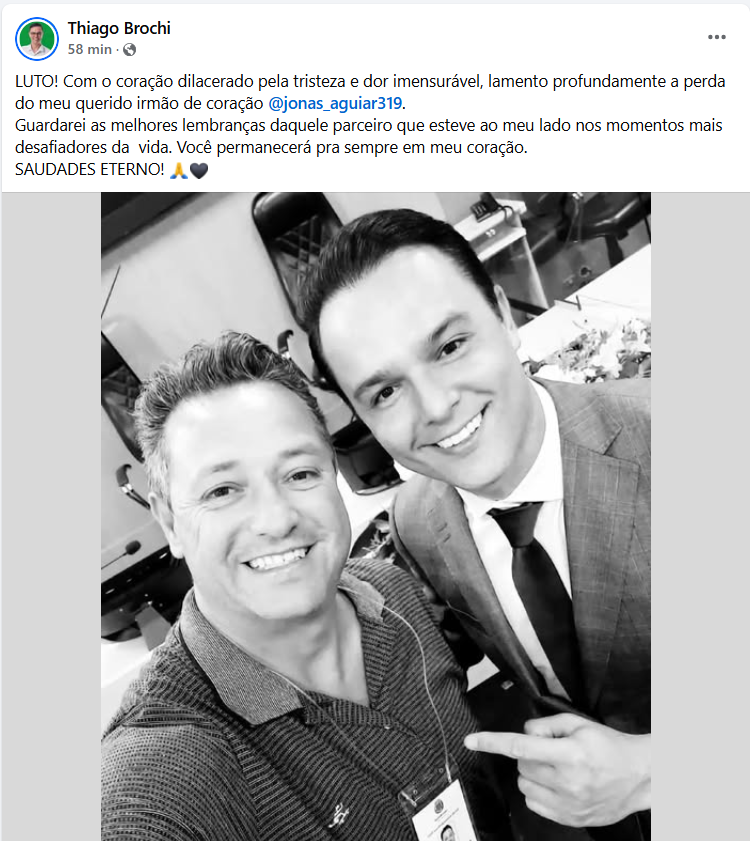 Thiago-e-Jonas Morre aos 50 anos o Radialista e comunicador Jonas Aguiar