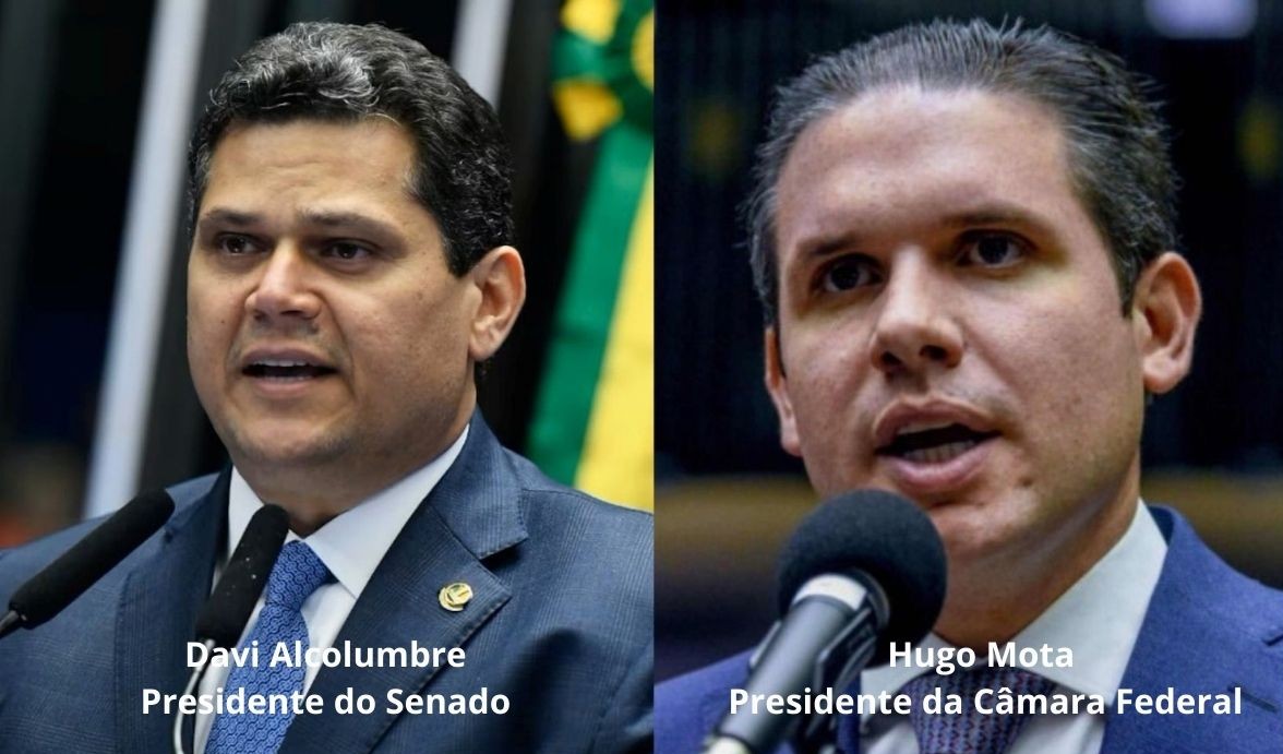 Hugo Motta e Davi Alcolumbre Eleitos Presidentes da Câmara e do Senado