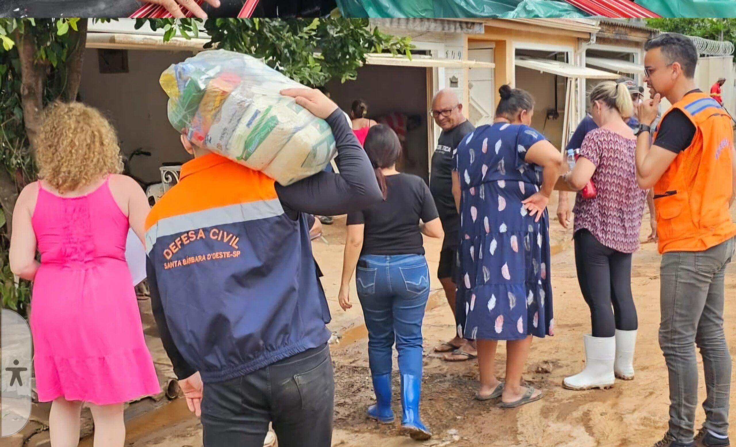 Prefeito de Santa Bárbara d’Oeste Solicita Doações para Famílias Atingidas por Enchentes