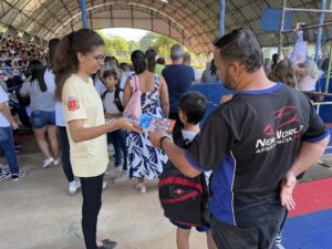 panfleto-300x225 Com presença do Farolito, Prefeitura de Americana realiza ação de volta às aulas na EMEF Paulo Freire