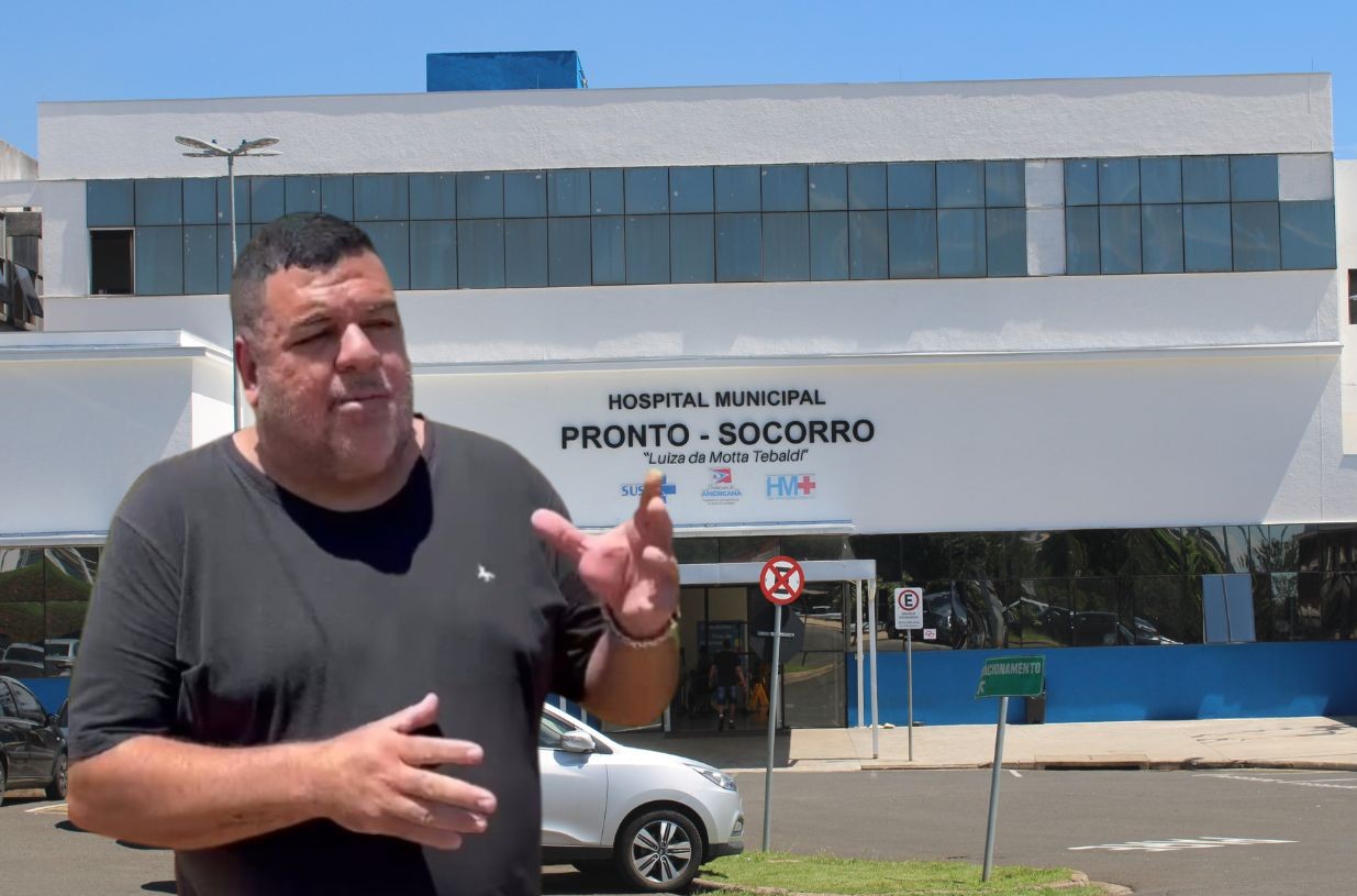 Vereador Antonio Augusto Bueno (Gutão do Lanche) expõe falhas no hospital municipal e promete ação direta com o prefeito