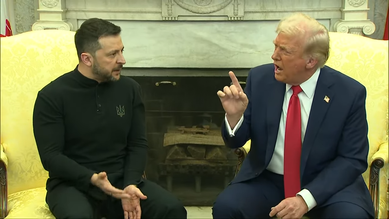 Tensão na Reunião de Trump e Zelensky