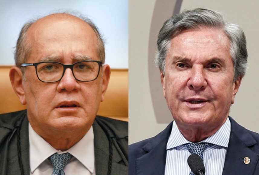 gilmar-collor Ministro Gilmar Mendes suspendeu nesta sexta-feira (25) o julgamento virtual que analisava a prisão do ex-presidente Fernando Collor