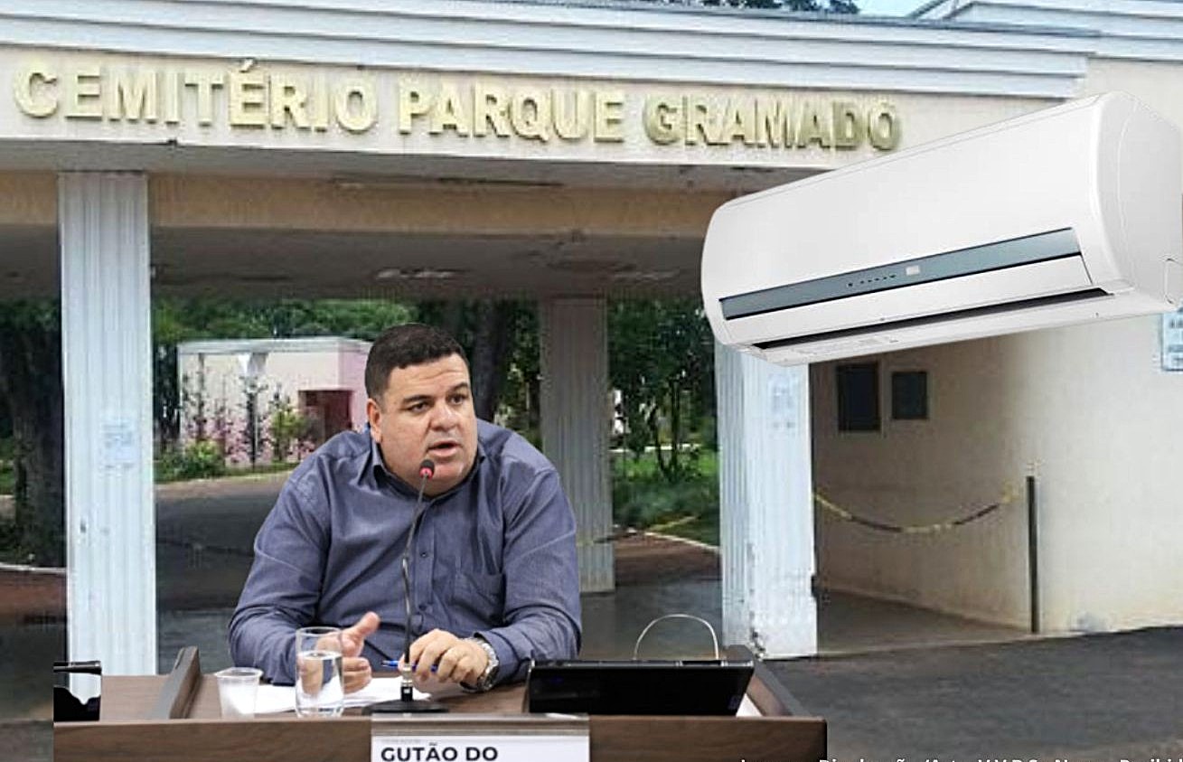 Vereador Gutão pede melhorias na climatização do Cemitério do Parque Gramado