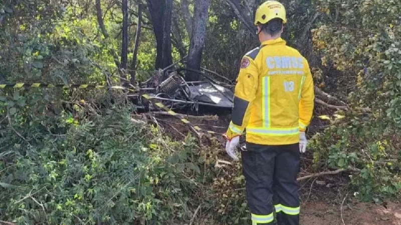 Anac investiga acidente de balão em Santa Catarina com oito mortos
