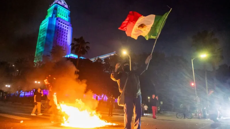Trump ordena tropas federais para ‘libertar Los Angeles’ em meio a protestos contra deportações