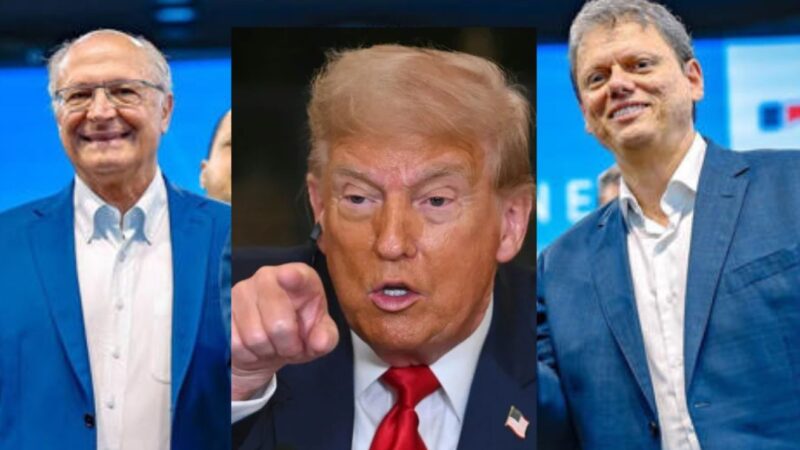 Diplomacia em movimento: Tarcísio e Alckmin tentam barrar tarifas impostas por Trump