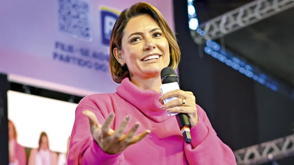 Michele-Bolsonaro-1024x576 Michelle Bolsonaro desponta como aposta do PL para enfrentar Lula em 2026