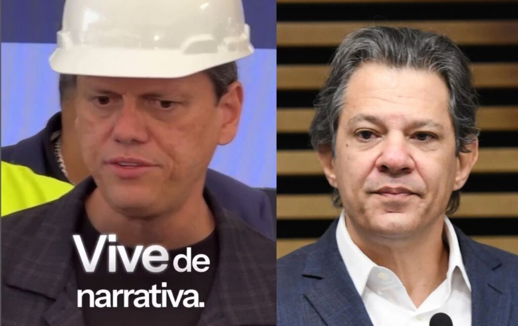 Tarciso-e-Hadadd-1024x645 "Fala Menos, Trabalha Mais: Tarcísio Dá Resposta Afiada a Haddad"