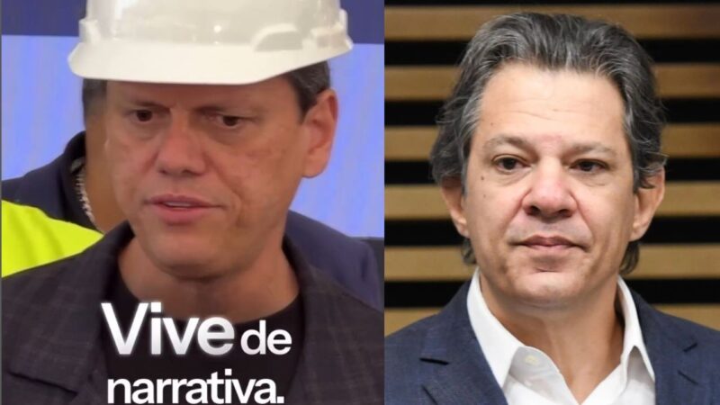 “Fala Menos, Trabalha Mais: Tarcísio Dá Resposta Afiada a Haddad”