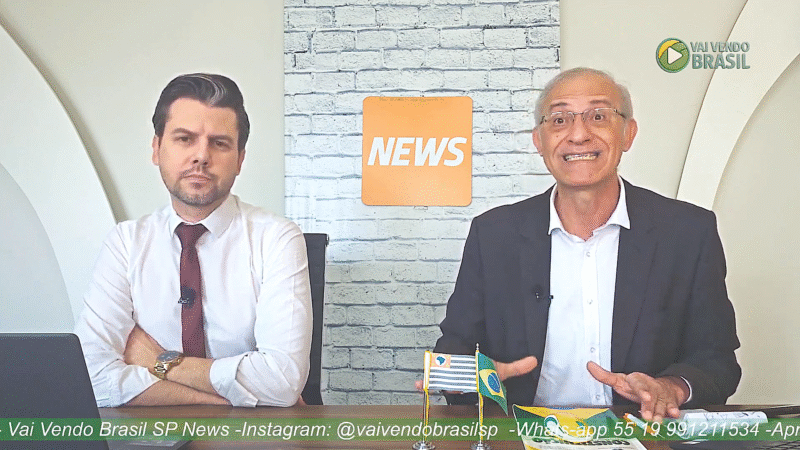 Vai Vendo Brasil 23/07/25: Tornozeleira Censura, Soberania USA, Fux/ Marco Aurélio, Democradura, Ambientalistas isentões, Para ter democracia basta ter eleições para esquerda, AI 6 do Xandinho,  Americana antecipando 2028 sou candidato