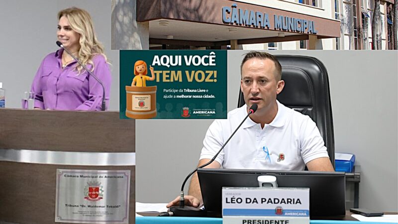 Câmara de Americana retoma sessões e reforça participação popular na Tribuna Livre