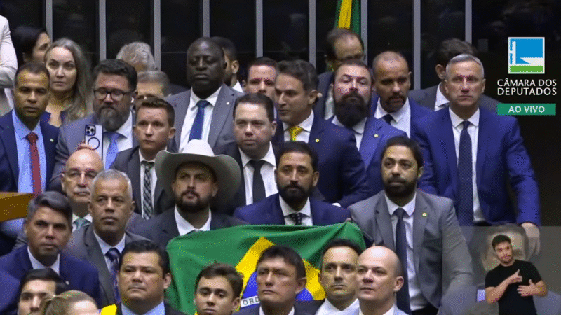 Câmara aprova urgência da pauta da anistia com 311 votos favoráveis