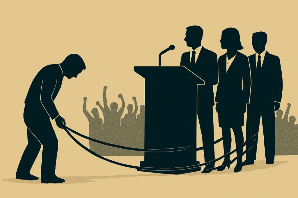 Democracia-sequestrada-1024x682 Artigo: Democracia Sequestrada: Quando o Povo Vira Empregado dos Seus Funcionários