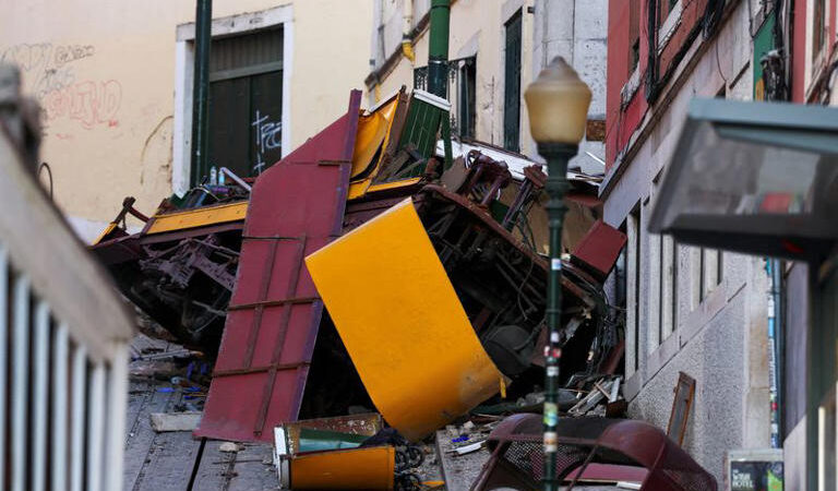 Descarrilamento do Elevador da Glória deixa 16 mortos em Lisboa e gera comoção nacional
