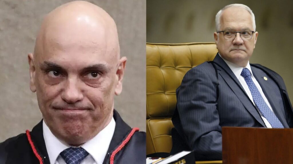 Moraes-e-Fachin-1024x573 Fachin e o Sancionado Alexandre de Moraes assumem comando do STF nesta segunda-feira