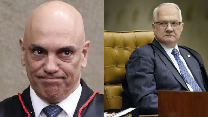 Fachin e o Sancionado Alexandre de Moraes assumem comando do STF nesta segunda-feira