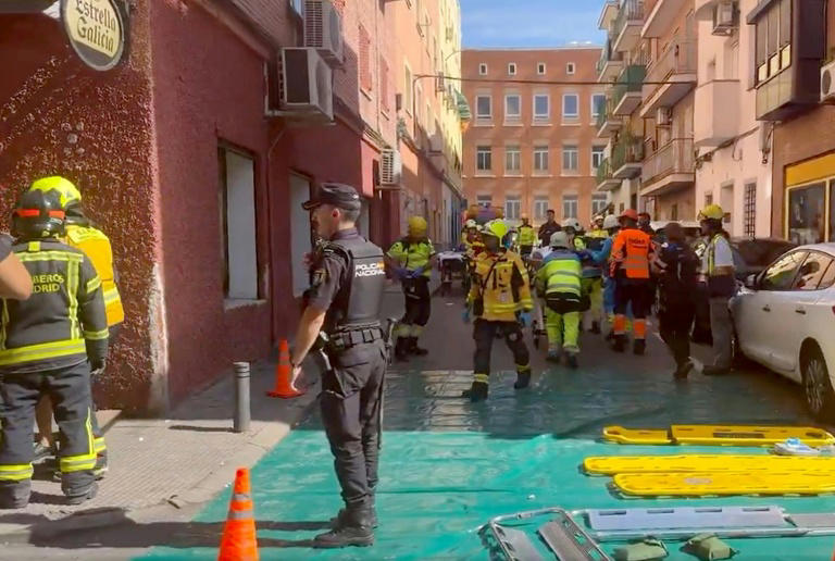 Vallecas Tragédia em Vallecas: Explosão em bar deixa um morto e 25 feridos em Madri