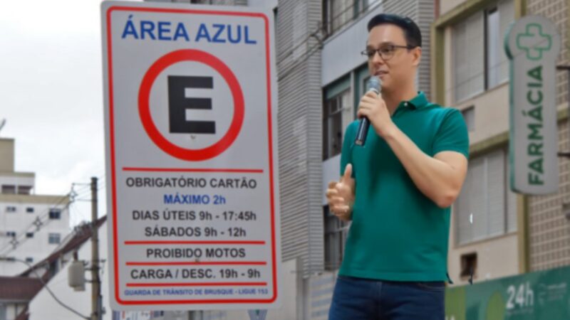 Thiago Brochi propõe transparência na arrecadação da Área Azul em Americana