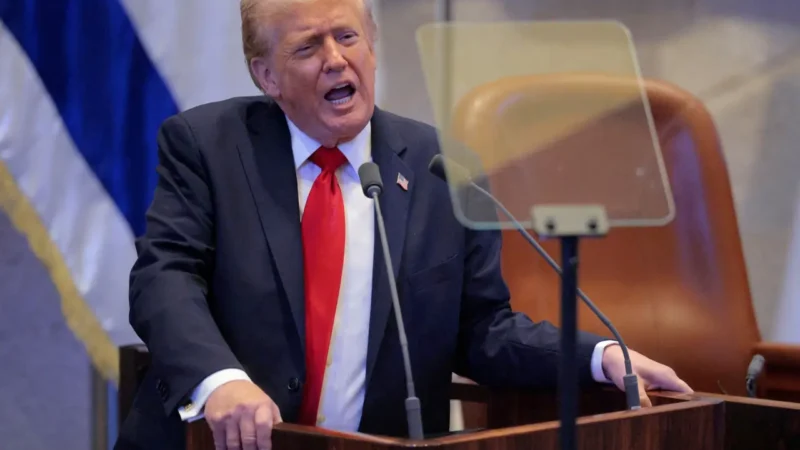 Segundo Trump, árabes não ficariam confortáveis com acordo de paz se Irã tivesse arma nuclear