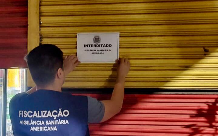 Vigilância Sanitária de Americana interdita três estabelecimentos de venda de bebidas por falta de licenciamento