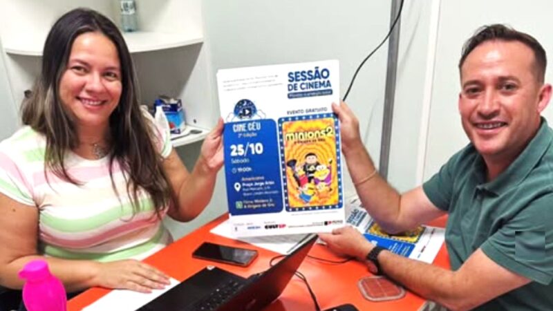 Presidente da Câmara de Americana anuncia sessão de cinema ao ar livre no Jardim Alvorada