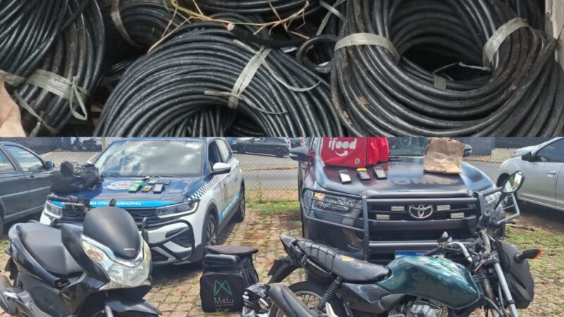 GAMA age com firmeza em Americana neste feriado de finados com apreensão de fios de cobre e prisão por golpe do bolo