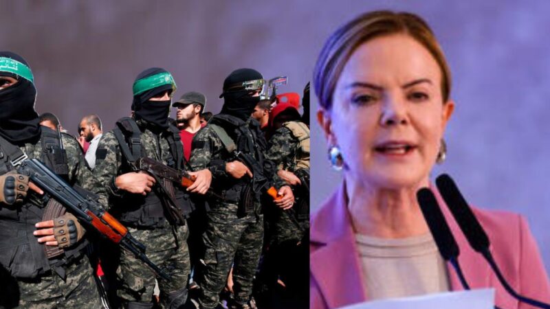 Gleisi Hoffmann afirma que governo Lula é contra equiparar facções criminosas a grupos terroristas
