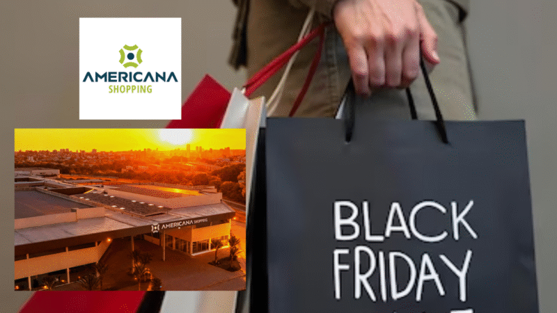 Americana Shopping inicia Black Friday nesta segunda feira com ofertas imbatíveis